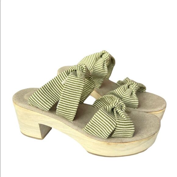 Atelier Sabot Paris Brigitte Wooden Platform Slides - Picture 8 of 13